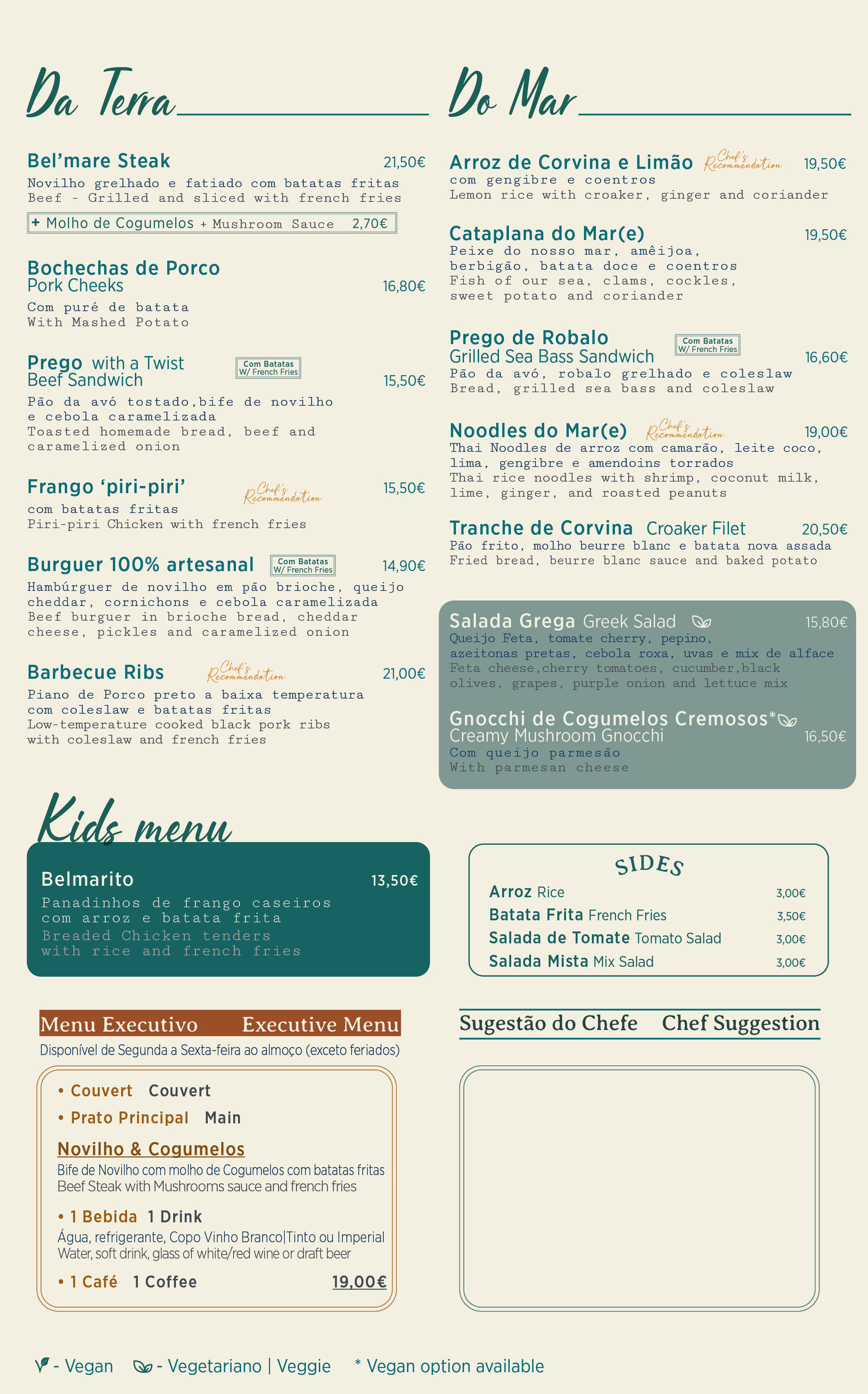 Menu Page 2